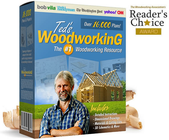 Teds Woodworking Product Box